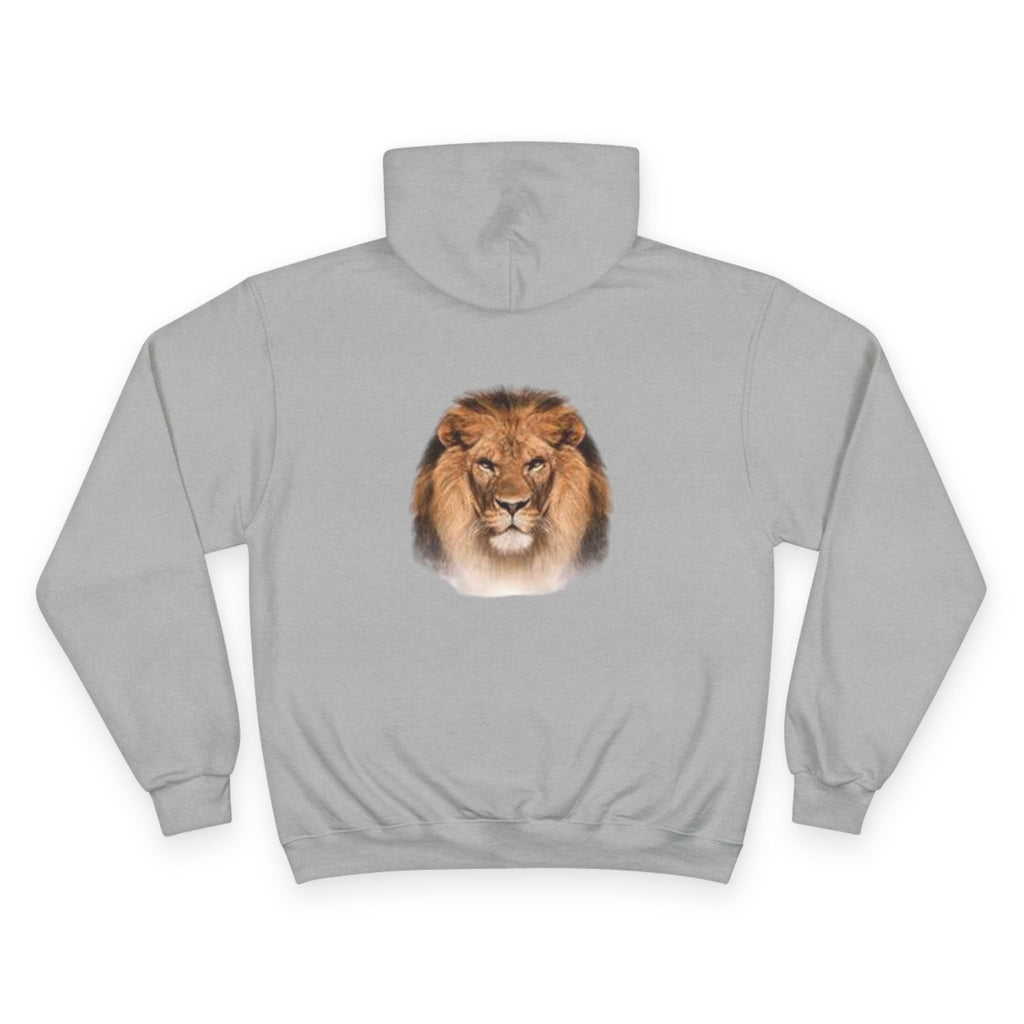 Lion Squad Hoodie — Lion Face Graphic Champion Hoodie