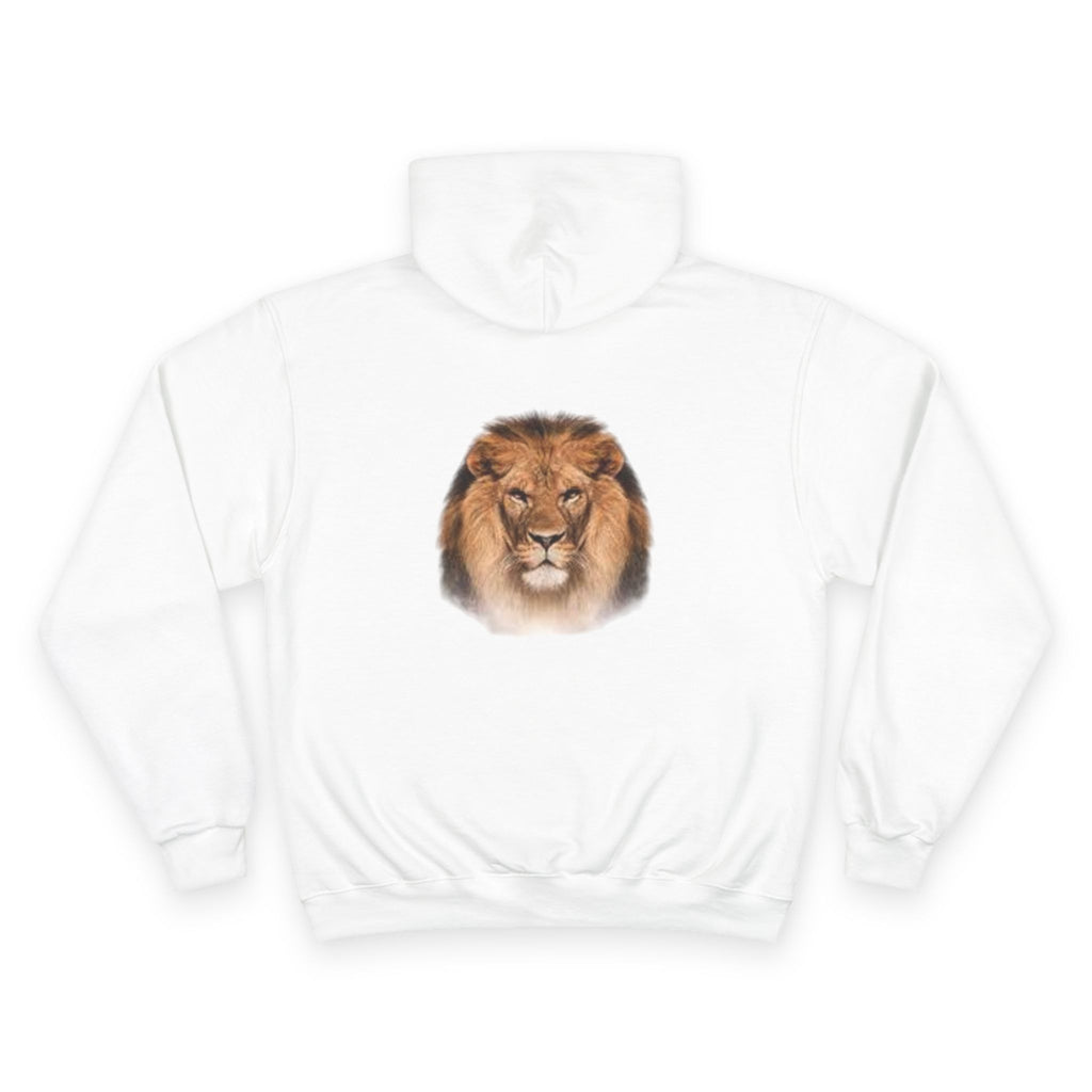 Lion Squad Hoodie — Lion Face Graphic Champion Hoodie